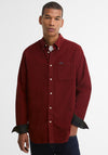Barbour Men's Ramsey Cord Tailored Shirt, Russet Brown