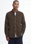 Barbour Men's Ramsey Cord Tailored Shirt, Brown