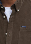 Barbour Men's Ramsey Cord Tailored Shirt, Brown