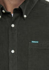 Barbour Men's Ramsey Cord Tailored Shirt, Forest Green