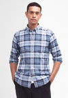Barbour Men’s Lewis Tailored Tartan Shirt, Berwick Blue