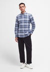 Barbour Men’s Lewis Tailored Tartan Shirt, Berwick Blue