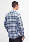 Barbour Men’s Lewis Tailored Tartan Shirt, Berwick Blue