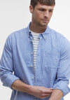 Barbour Men’s Nelson Tailored Shirt, Blue