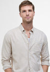 Barbour Men’s Nelson Tailored Shirt, Beige