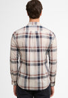 Barbour Men’s Kidd Tartan Tailored Shirt, Beige Multi