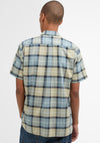 Barbour Men’s Gordon Summer Shirt, Blue & Green Multi