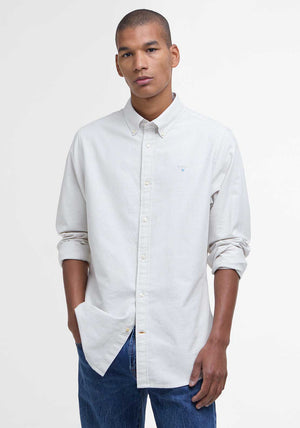 Barbour Men’s Oxtown Tailored Shirt, Oatmeal