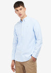 Barbour Men’s Oxtown Tailored Shirt, Sky Blue