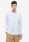Barbour Men’s Oxtown Tailored Striped Shirt, Sky Blue
