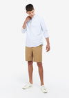 Barbour Men’s Oxtown Tailored Striped Shirt, Sky Blue