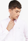 Barbour Men’s Oxtown Tailored Striped Shirt, Pink