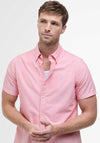 Barbour Men’s Oxtown Short Sleeve Shirt, Horizon Orange