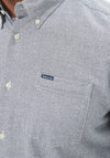 Barbour Mens Turner Houndstooth Tailored Shirt, Navy