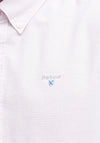 Barbour Men’s Oxtown Short Sleeve Striped Tailored Shirt, Pink