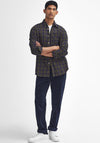 Barbour Men’s Lanark Tailored Shirt, Dark Green Multi