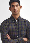Barbour Men’s Lanark Tailored Shirt, Dark Green Multi