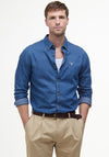 Barbour Men’s Denim Crest Tailored Shirt, Blue