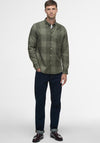 Barbour Men’s Heaney Checked Shirt, Olive