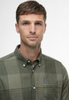 Barbour Men’s Heaney Checked Shirt, Olive