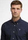 Barbour Men’s Treeport Poplin Shirt, Navy