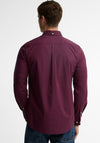 Barbour Men’s Harbourwall Gingham Tailored Shirt, Red & Navy