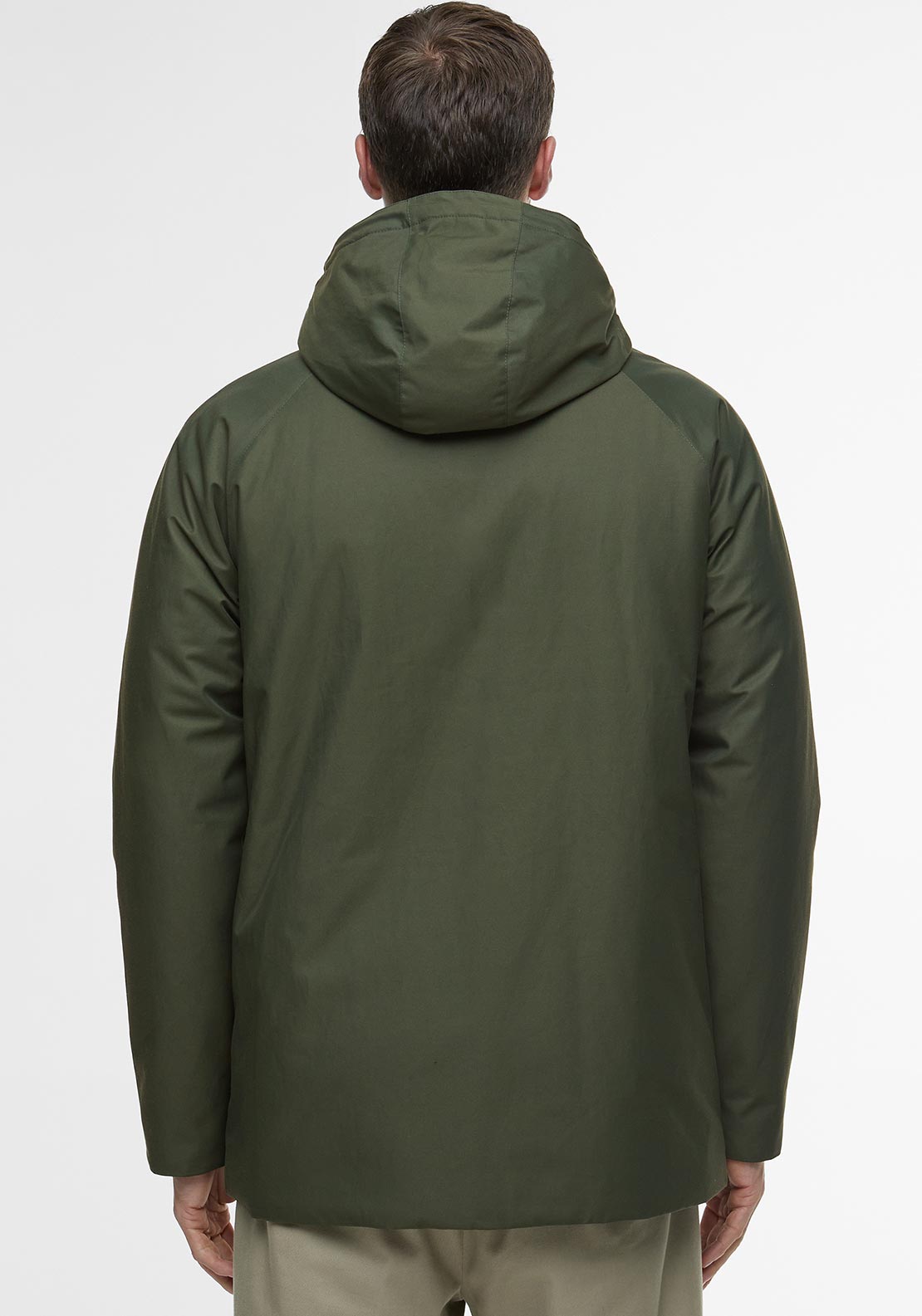 Barbour Men’s Modern Lorden Showerproof Mac, Green