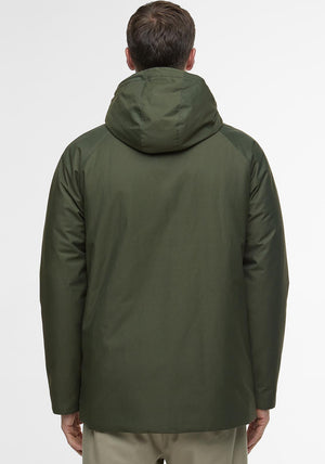Barbour Men’s Modern Lorden Showerproof Mac, Green