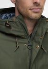 Barbour Men’s Modern Lorden Showerproof Mac, Green