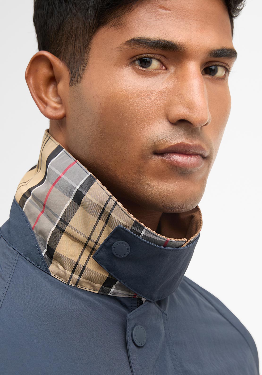 Barbour Men’s Tracker Showerproof Jacket, Navy