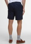 Barbour Cotton Linen Relaxed Shorts, Navy