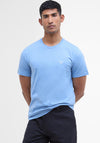 Barbour Essential Sports T-Shirt, Pale Sky Blue