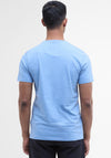 Barbour Essential Sports T-Shirt, Pale Sky Blue