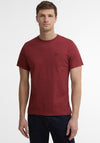 Barbour Men’s Essential Sports T-Shirt, Russet Orange