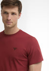Barbour Men’s Essential Sports T-Shirt, Russet Orange