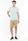 Barbour Men’s Essential Sports T-Shirt, Dusty Mint