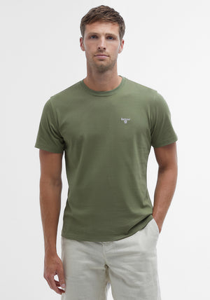 Barbour Men’s Essential Sports T-Shirt, Burnt Olive
