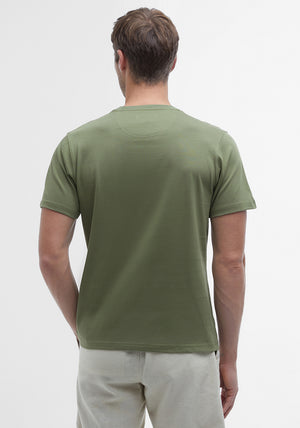 Barbour Men’s Essential Sports T-Shirt, Burnt Olive