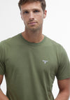 Barbour Men’s Essential Sports T-Shirt, Burnt Olive