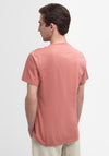 Barbour Men’s Essential Sports T-Shirt, Pink Clay