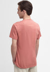 Barbour Men’s Essential Sports T-Shirt, Pink Clay