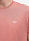 Barbour Men’s Essential Sports T-Shirt, Pink Clay