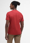 Barbour Men’s Essential Sports T-Shirt, Red Spice