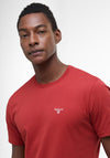 Barbour Men’s Essential Sports T-Shirt, Red Spice