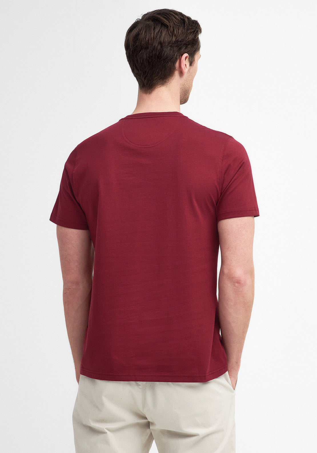 Barbour Essential Sports T-Shirt, Highland Red