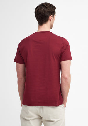 Barbour Essential Sports T-Shirt, Highland Red