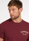 Barbour Men’s Preppy T-Shirt, Ruby