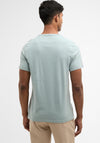 Barbour Men’s Tartan Sports T-Shirt, Pale Blue