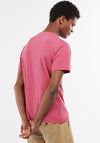 Barbour Men’s Garment Dyed T-Shirt, Fuchsia