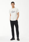 Barbour International Mens Gear T-Shirt, Whisper White